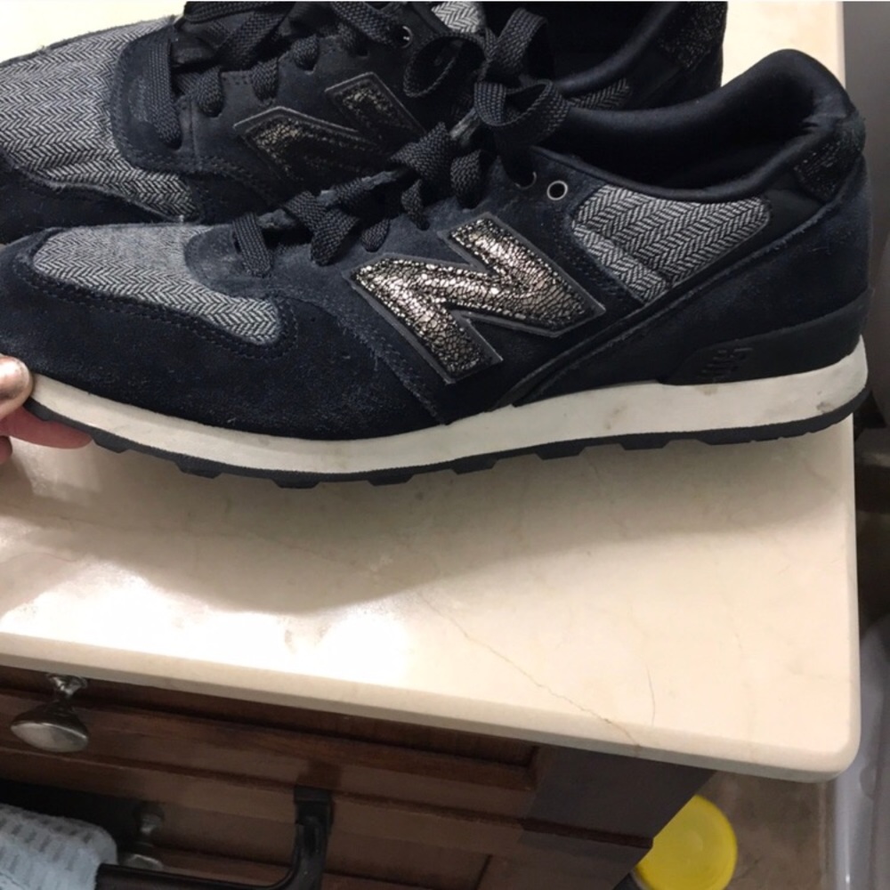 New Balance Black and Gray Women's Sneakers